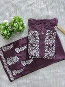 Exclusive Rayon New concept Combo - Chikankari official