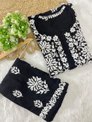 Exclusive Rayon New concept Flower Combo - Chikankari official