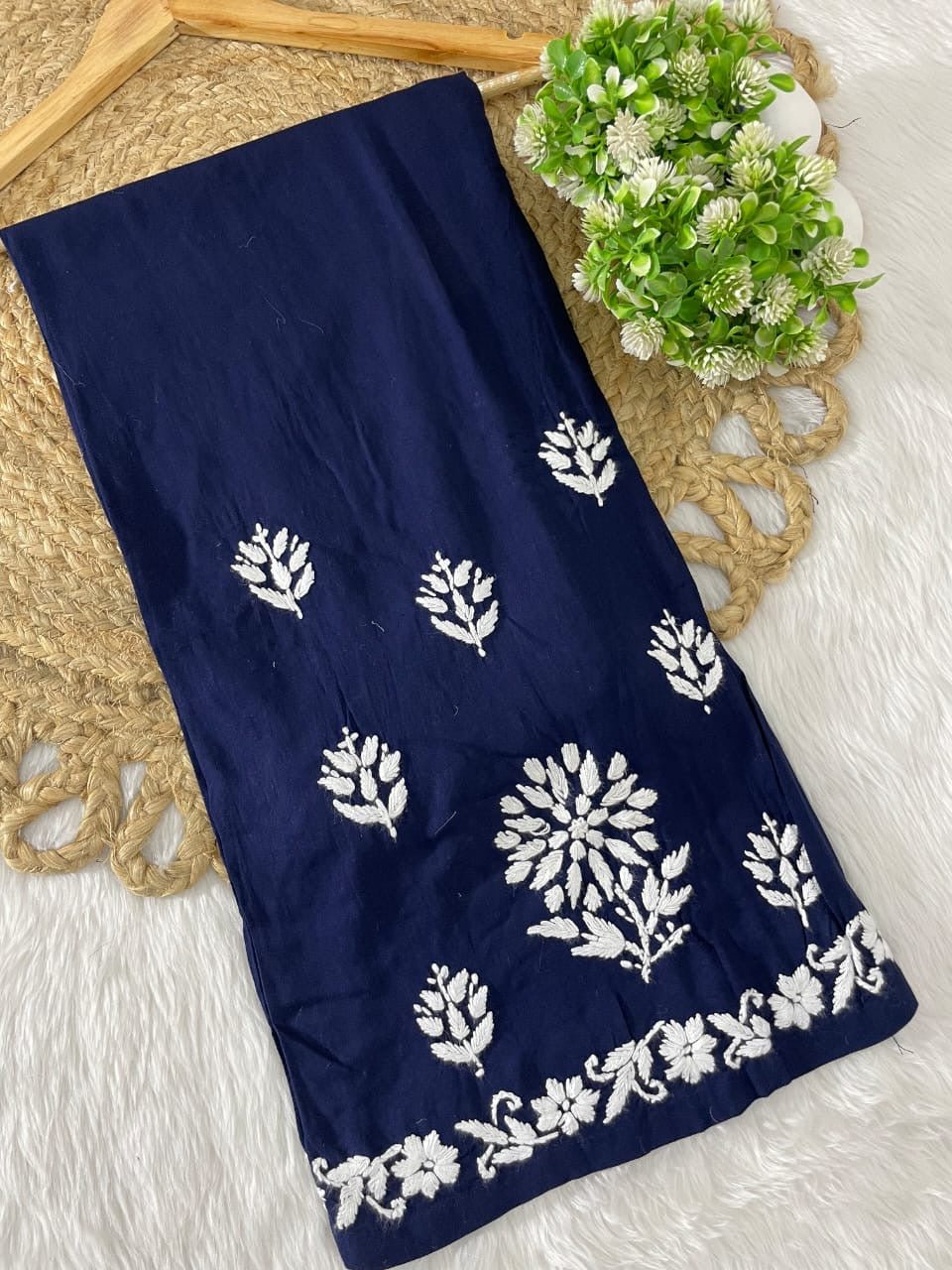 Exclusive Rayon New concept Flower Combo - Chikankari official