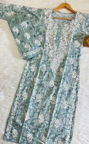 Exclusive Slub Modal Set with Heavy Handcrafted - Chikankari official