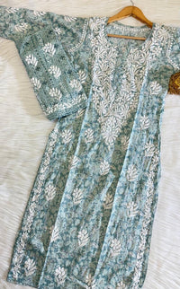 Exclusive Slub Modal Set with Heavy Handcrafted - Chikankari official
