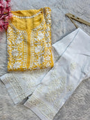 Exclusive Soft Modal kurtis - Chikankari official