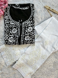 Exclusive Soft Modal kurtis - Chikankari official