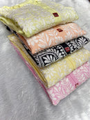 Fancy Chanderi Silk Combo - Chikankari official