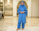 Fancy Comfortable Kureshiya 3d work Set - Chikankari official
