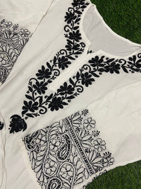 Fancy Item kurti Afgani Set - Chikankari official