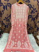 Fancy Musleen pure 3D silk - Chikankari official