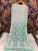 Fancy Musleen pure 3D silk - Chikankari official