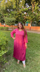 Fancy Rayon Gala Buti - Chikankari official