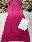 Fancy Rayon Gala Buti - Chikankari official