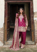 Farshi salwar comfort Designer 3pc Set - Chikankari official
