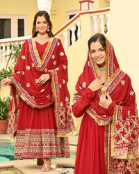 Faux Blooming with Embroidery Zari Sequins - work - Chikankari official