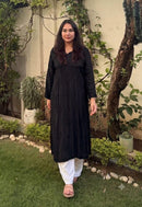 Ghass patti handmade modal kurta set