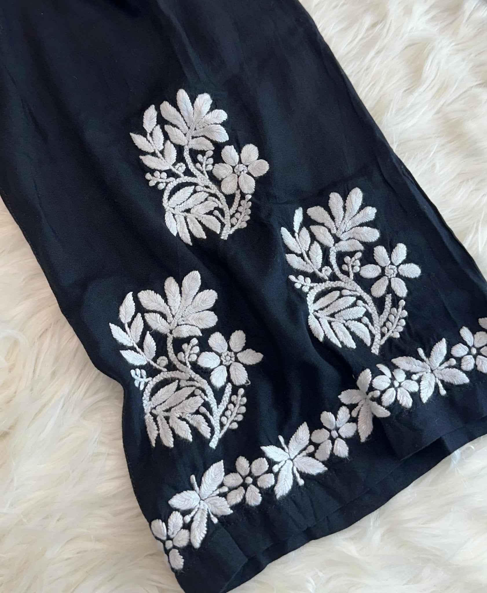 Fresh 3d Work rayon co - ord - Chikankari official