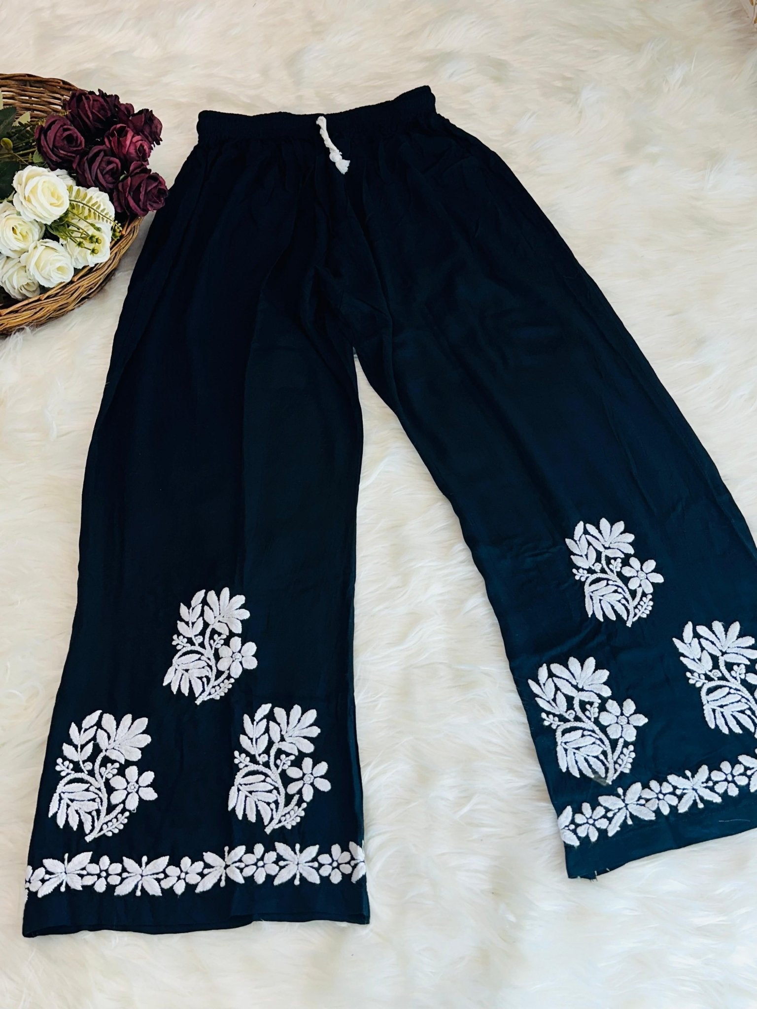 Fresh 3d Work rayon co - ord - Chikankari official