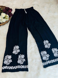 Fresh 3d Work rayon co - ord - Chikankari official