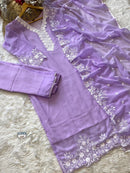 Georgette with Full inner - Chikankari official