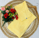 Ghas Patti Hand work dobby cotton combo - Chikankari official