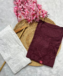 Ghaspatti Dyed Handcrafted Short Top - Chikankari official