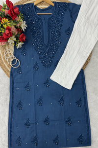 Ghaspatti Muqaish Combo - Chikankari official
