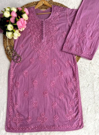 Ghasspatti Handwork Cotton Palazzo Set - Chikankari official
