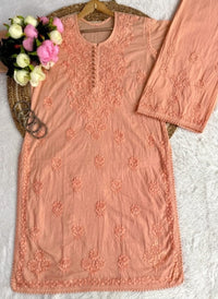 Ghasspatti Handwork Cotton Palazzo Set - Chikankari official