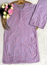 Ghasspatti Handwork Cotton Palazzo Set - Chikankari official