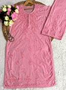Ghasspatti Handwork Cotton Palazzo Set - Chikankari official