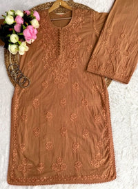 Ghasspatti Handwork Cotton Palazzo Set - Chikankari official