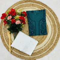 GhassPatti Muqaish kurti - Chikankari official