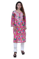 Gulafsha Allover Bali Work Floral Kurta - Chikankari official
