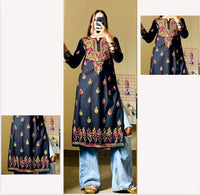 Gulshan MultiThread Embroidered Kurta - Chikankari official