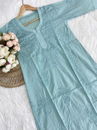 Handcrafted Heavy boota Chikan Combo - Chikankari official