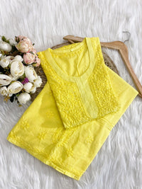 Handcrafted Heavy boota Chikan Combo - Chikankari official