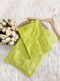 Handcrafted Heavy boota Chikan Combo - Chikankari official