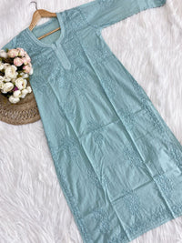 Handcrafted Heavy boota Chikan Combo - Chikankari official