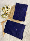Handcrafted Rayon Co - ord Muqaish Combo Tanya Special - Chikankari official