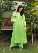 Handmade Premium Rayon 2pc Set - Chikankari official