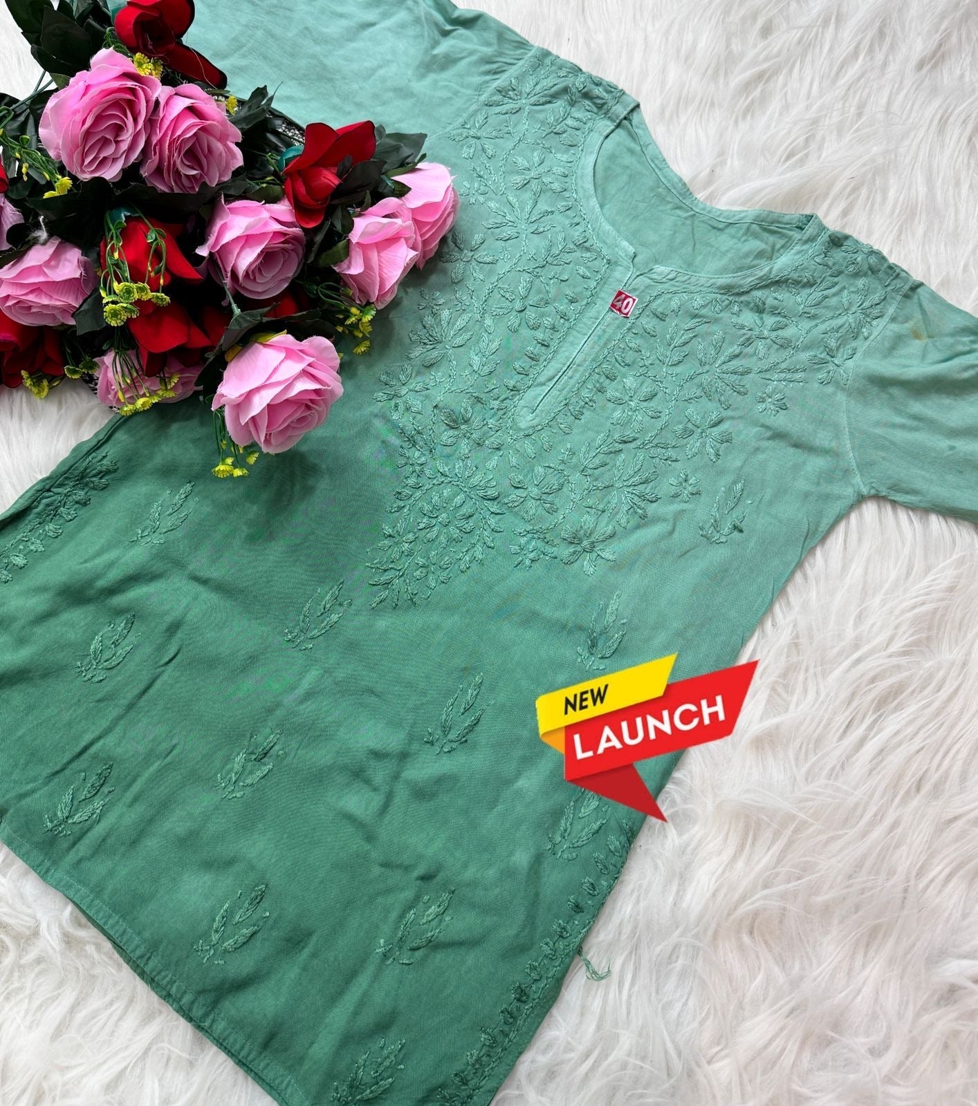Handowork Short tops