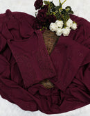 Handwork cotton 3pc set - Chikankari official
