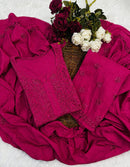 Handwork cotton 3pc set - Chikankari official