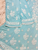 Handwork Heavy Modal Plazzo Combo - Chikankari official