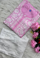 Handwork pure Modal Heavy work kurti - Chikankari official