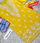 Handwork pure Modal Heavy work kurti - Chikankari official