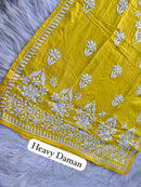 Handwork pure Modal Heavy work kurti - Chikankari official