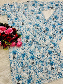 Handwork Pure Mul cotton Floral Printed Combo - Chikankari official