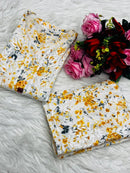 Handwork Pure Mul cotton Floral Printed Combo - Chikankari official