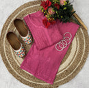 Handwork Single Shade Rayon Combo - Chikankari official