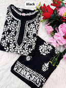 Handwork Soft Breezy Rayon Combo - Chikankari official