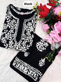 Handwork Soft Breezy Rayon Combo - Chikankari official
